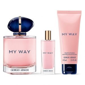 Coffret Giorgio Armani My Way - 90 ML + 15 ML + 75 ML Lait Corporel